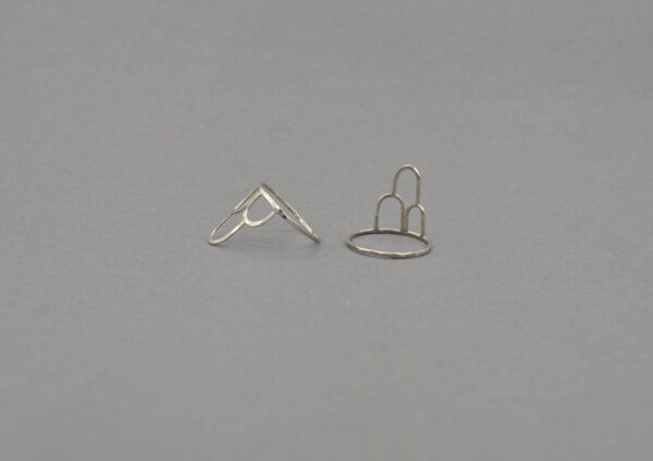 HÄMMERED - Bend Ring 3 - Ring aus Silber, im Shop