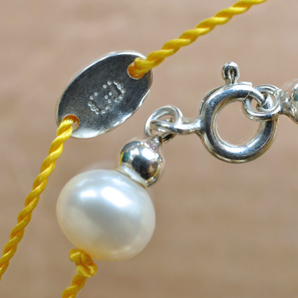 Vergrösserung eines Federing - Verschluss 925 Silber