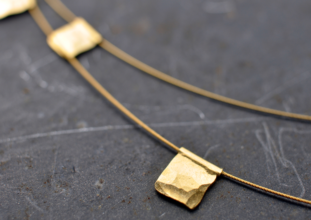 Hämmered - geschmiedeter Schmuck