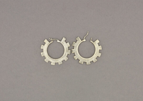 OTHERS - Nagual - grosse Creolen, 925 silber, aus der OTHERS Kollektion, im Shop