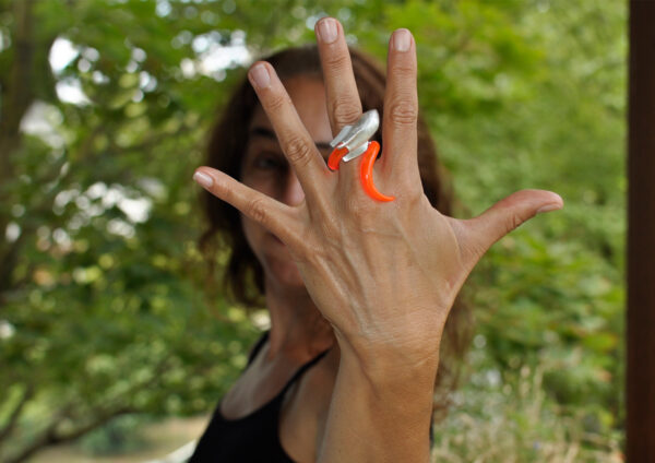 Silberring ROCKET aus der OTHERS Kollektion, angezogen